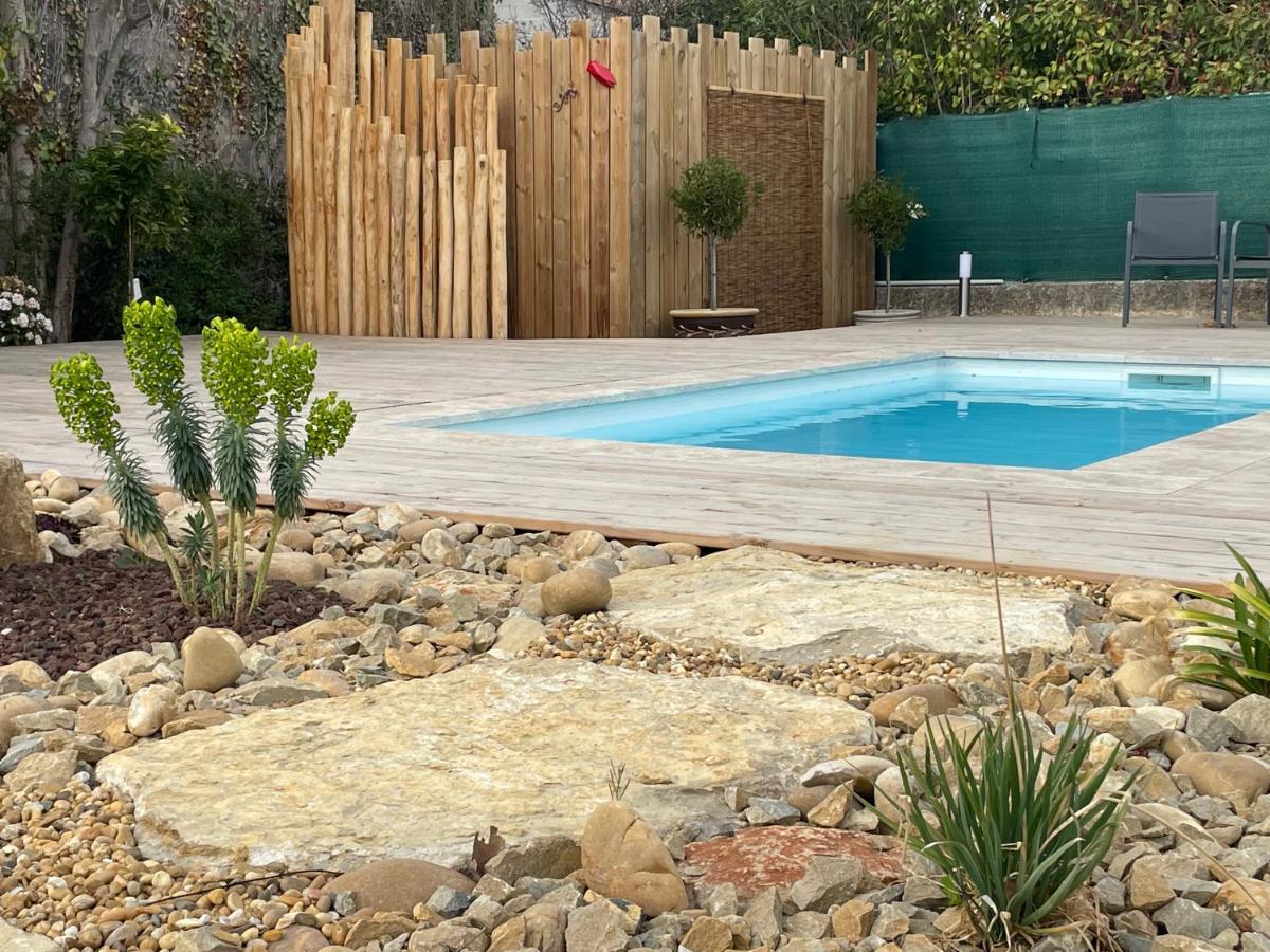 Mas Provencale Jardin Piscine Saint-Cyr-sur-Mer Exterior foto